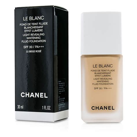 chanel blanc foundation|chanel skin care.